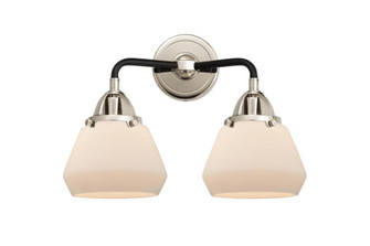 Fulton - 2 Light - 15 inch - Black Polished Nickel - Bath Vanity Light (3442|288-2W-BPN-G171)