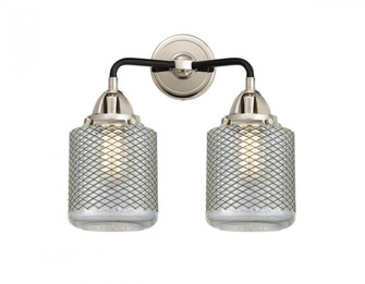 Stanton - 2 Light - 14 inch - Black Polished Nickel - Bath Vanity Light (3442|288-2W-BPN-G262)