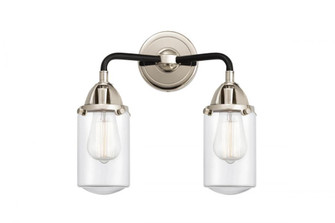 Dover - 2 Light - 13 inch - Black Polished Nickel - Bath Vanity Light (3442|288-2W-BPN-G312-LED)