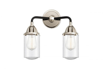 Dover - 2 Light - 13 inch - Black Polished Nickel - Bath Vanity Light (3442|288-2W-BPN-G314-LED)