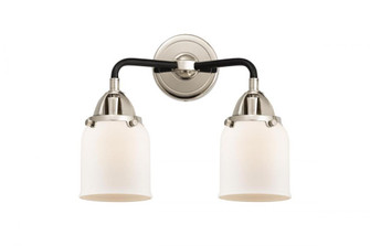 Bell - 2 Light - 13 inch - Black Polished Nickel - Bath Vanity Light (3442|288-2W-BPN-G51)
