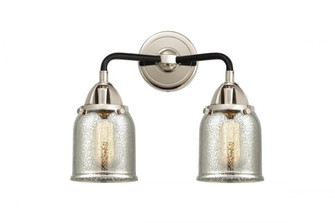 Bell - 2 Light - 13 inch - Black Polished Nickel - Bath Vanity Light (3442|288-2W-BPN-G58-LED)