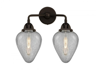 Geneseo - 2 Light - 15 inch - Oil Rubbed Bronze - Bath Vanity Light (3442|288-2W-OB-G165)