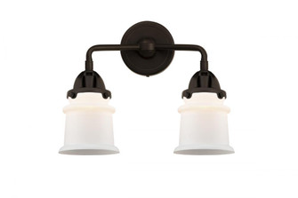 Canton - 2 Light - 13 inch - Oil Rubbed Bronze - Bath Vanity Light (3442|288-2W-OB-G181S)