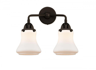 Bellmont - 2 Light - 14 inch - Oil Rubbed Bronze - Bath Vanity Light (3442|288-2W-OB-G191)