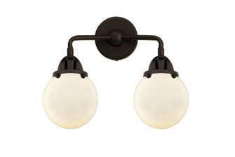 Beacon - 2 Light - 14 inch - Oil Rubbed Bronze - Bath Vanity Light (3442|288-2W-OB-G201-6)