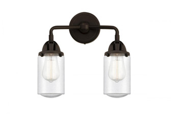 Dover - 2 Light - 13 inch - Oil Rubbed Bronze - Bath Vanity Light (3442|288-2W-OB-G314)