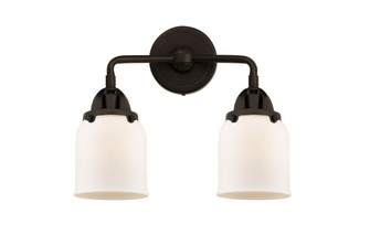 Bell - 2 Light - 13 inch - Oil Rubbed Bronze - Bath Vanity Light (3442|288-2W-OB-G51)