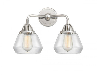 Fulton - 2 Light - 15 inch - Polished Chrome - Bath Vanity Light (3442|288-2W-PC-G172)