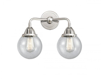 Beacon - 2 Light - 14 inch - Polished Chrome - Bath Vanity Light (3442|288-2W-PC-G204-6)