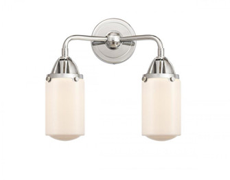 Dover - 2 Light - 13 inch - Polished Chrome - Bath Vanity Light (3442|288-2W-PC-G311-LED)