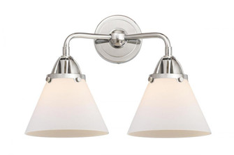 Cone - 2 Light - 16 inch - Polished Chrome - Bath Vanity Light (3442|288-2W-PC-G41-LED)