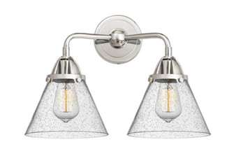 Cone - 2 Light - 16 inch - Polished Chrome - Bath Vanity Light (3442|288-2W-PC-G44)