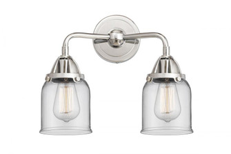 Bell - 2 Light - 13 inch - Polished Chrome - Bath Vanity Light (3442|288-2W-PC-G52-LED)