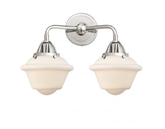Oxford - 2 Light - 16 inch - Polished Chrome - Bath Vanity Light (3442|288-2W-PC-G531)