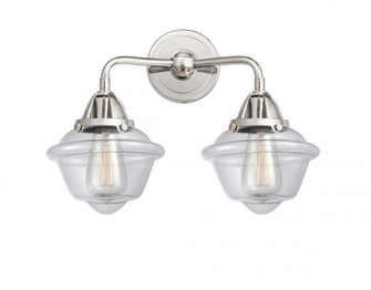 Oxford - 2 Light - 16 inch - Polished Chrome - Bath Vanity Light (3442|288-2W-PC-G532-LED)