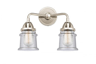 Canton - 2 Light - 13 inch - Polished Nickel - Bath Vanity Light (3442|288-2W-PN-G184S-LED)