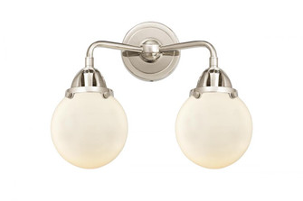 Beacon - 2 Light - 14 inch - Polished Nickel - Bath Vanity Light (3442|288-2W-PN-G201-6)