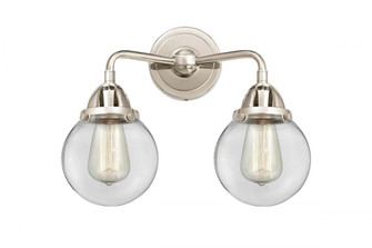 Beacon - 2 Light - 14 inch - Polished Nickel - Bath Vanity Light (3442|288-2W-PN-G202-6-LED)