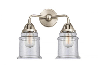 Canton - 2 Light - 14 inch - Brushed Satin Nickel - Bath Vanity Light (3442|288-2W-SN-G184)