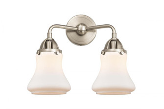 Bellmont - 2 Light - 14 inch - Brushed Satin Nickel - Bath Vanity Light (3442|288-2W-SN-G191-LED)
