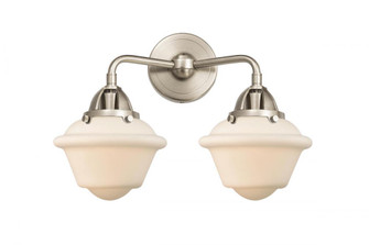 Oxford - 2 Light - 16 inch - Brushed Satin Nickel - Bath Vanity Light (3442|288-2W-SN-G531-LED)