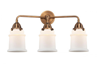 Canton - 3 Light - 24 inch - Antique Copper - Bath Vanity Light (3442|288-3W-AC-G181)