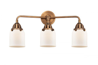 Bell - 3 Light - 23 inch - Antique Copper - Bath Vanity Light (3442|288-3W-AC-G51)