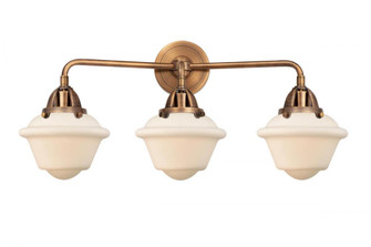 Oxford - 3 Light - 26 inch - Antique Copper - Bath Vanity Light (3442|288-3W-AC-G531)