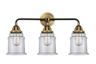 Canton - 3 Light - 24 inch - Black Antique Brass - Bath Vanity Light (3442|288-3W-BAB-G182)