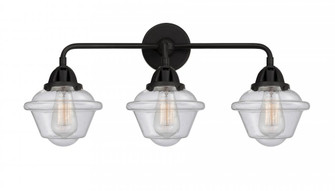 Oxford - 3 Light - 26 inch - Matte Black - Bath Vanity Light (3442|288-3W-BK-G534-LED)