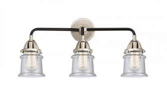 Canton - 3 Light - 23 inch - Black Polished Nickel - Bath Vanity Light (3442|288-3W-BPN-G184S)