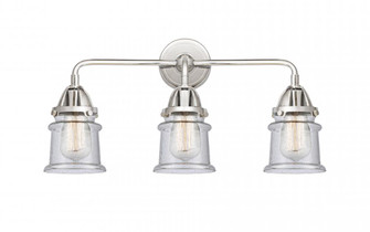 Canton - 3 Light - 23 inch - Polished Chrome - Bath Vanity Light (3442|288-3W-PC-G184S-LED)