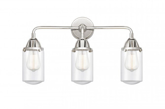 Dover - 3 Light - 23 inch - Polished Chrome - Bath Vanity Light (3442|288-3W-PC-G312-LED)