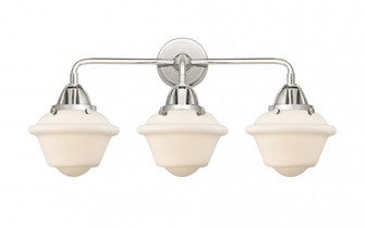 Oxford - 3 Light - 26 inch - Polished Chrome - Bath Vanity Light (3442|288-3W-PC-G531-LED)