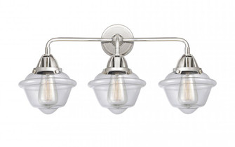 Oxford - 3 Light - 26 inch - Polished Chrome - Bath Vanity Light (3442|288-3W-PC-G532-LED)