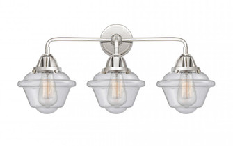 Oxford - 3 Light - 26 inch - Polished Chrome - Bath Vanity Light (3442|288-3W-PC-G534-LED)