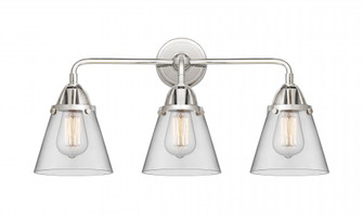 Cone - 3 Light - 24 inch - Polished Chrome - Bath Vanity Light (3442|288-3W-PC-G62)