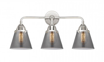 Cone - 3 Light - 24 inch - Polished Chrome - Bath Vanity Light (3442|288-3W-PC-G63-LED)