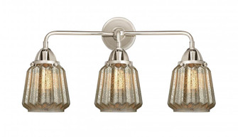 Chatham - 3 Light - 24 inch - Polished Nickel - Bath Vanity Light (3442|288-3W-PN-G146)
