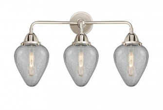 Geneseo - 3 Light - 25 inch - Polished Nickel - Bath Vanity Light (3442|288-3W-PN-G165-LED)