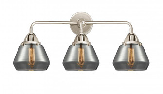 Fulton - 3 Light - 25 inch - Polished Nickel - Bath Vanity Light (3442|288-3W-PN-G173)