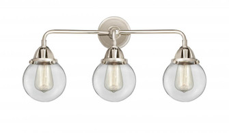 Beacon - 3 Light - 24 inch - Polished Nickel - Bath Vanity Light (3442|288-3W-PN-G202-6-LED)