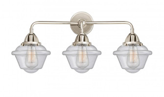 Oxford - 3 Light - 26 inch - Polished Nickel - Bath Vanity Light (3442|288-3W-PN-G534-LED)