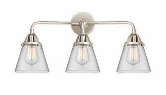 Cone - 3 Light - 24 inch - Polished Nickel - Bath Vanity Light (3442|288-3W-PN-G62-LED)