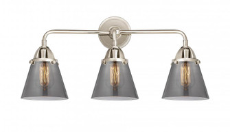 Cone - 3 Light - 24 inch - Polished Nickel - Bath Vanity Light (3442|288-3W-PN-G63)
