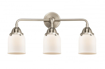 Bell - 3 Light - 23 inch - Brushed Satin Nickel - Bath Vanity Light (3442|288-3W-SN-G51-LED)
