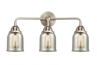 Bell - 3 Light - 23 inch - Brushed Satin Nickel - Bath Vanity Light (3442|288-3W-SN-G58-LED)