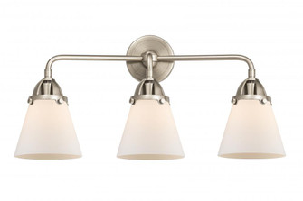Cone - 3 Light - 24 inch - Brushed Satin Nickel - Bath Vanity Light (3442|288-3W-SN-G61)