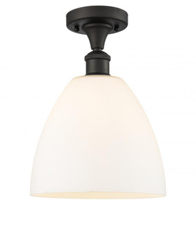 Bristol - 1 Light - 9 inch - Oil Rubbed Bronze - Semi-Flush Mount (3442|516-1C-OB-GBD-91-LED)